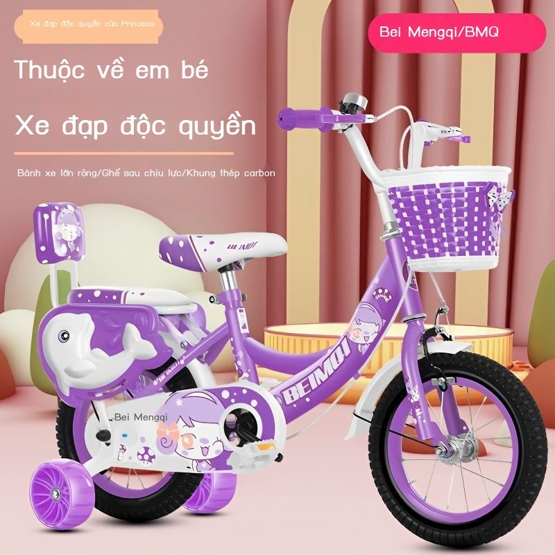 [VIP] Xe đạp trẻ em bé gái 3-5-6-8-9 tuổi Xe đạp trẻ em bé trai đạp xe đạp trẻ em 12-20 inch