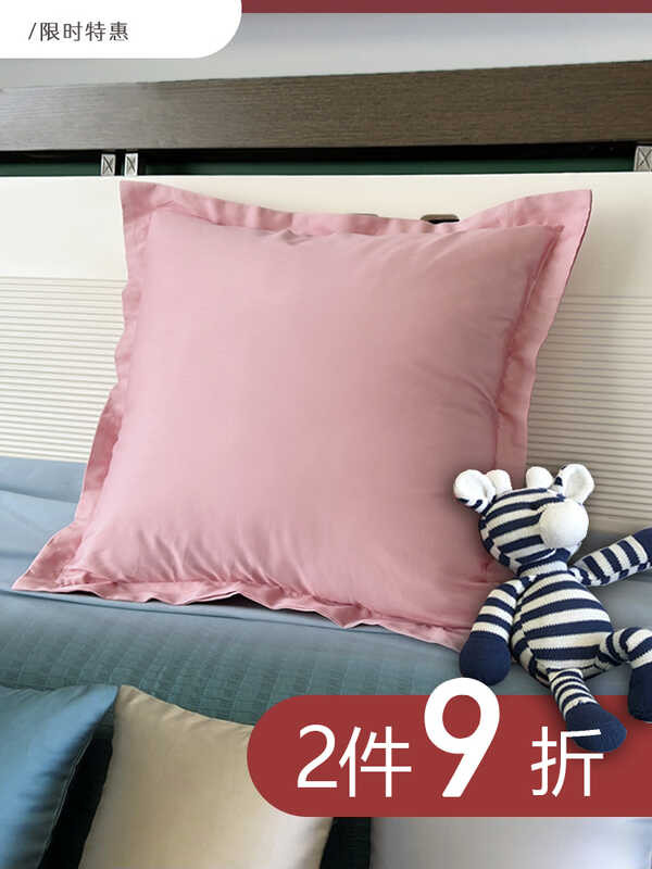 Vỏ gối Cotton Vỏ gối 45x45 *5055606570Sofa Cotton nguyên chất không lõi vuông Cm