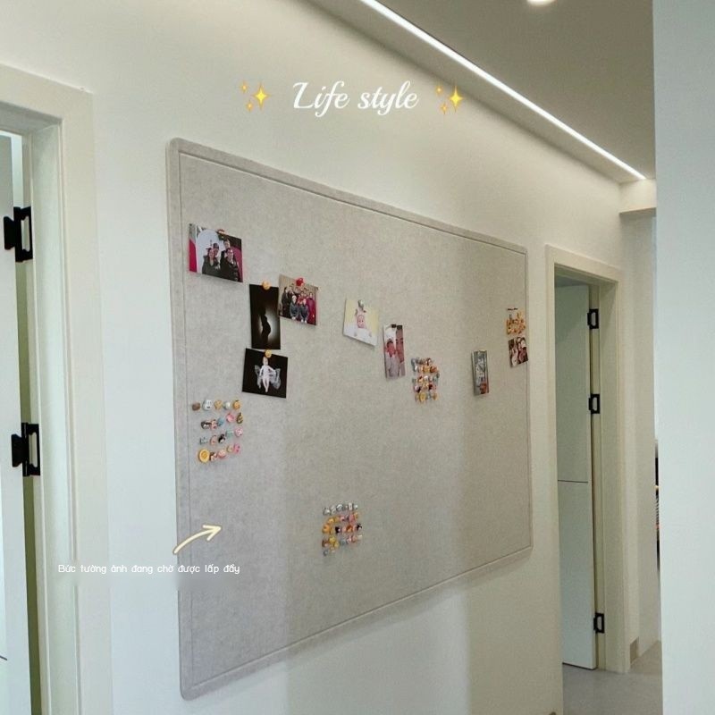 ≡Tấm nỉ dán tường trường tường trang trí nền tường bảng tin ảnh treo tường