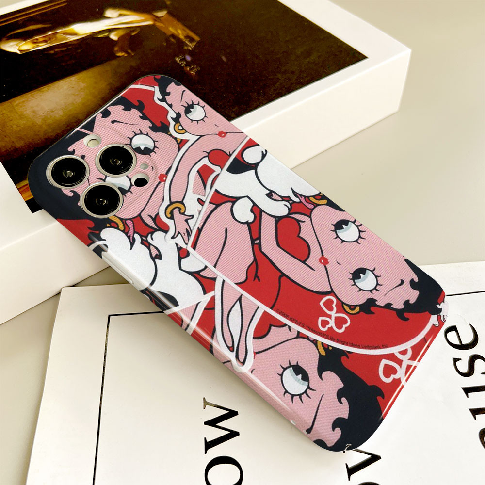 Ốp Điện Thoại Mịn In Hình Miss Betty Boop Anime Cho SAMSUNG A78 A58 A54 A31 A17 A16 A15 A7 A5 A3 E K