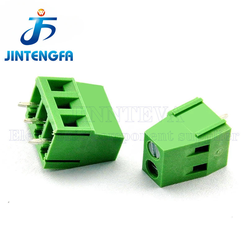 10 Chiếc KF128 2Pin 3Pin 2.54 3.81 5.0 7.5mm Khoảng Cách Thiết Bị Đầu Cuối Khối Mối Nối Thiết Bị Đầu