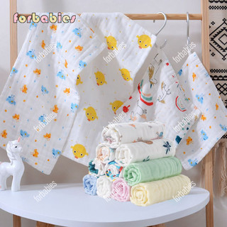 100% Cotton Khăn mềm cho bé Muslin tự nhiên Cotton mềm mại cho bé sơ sinh Khăn mặt cho trẻ em