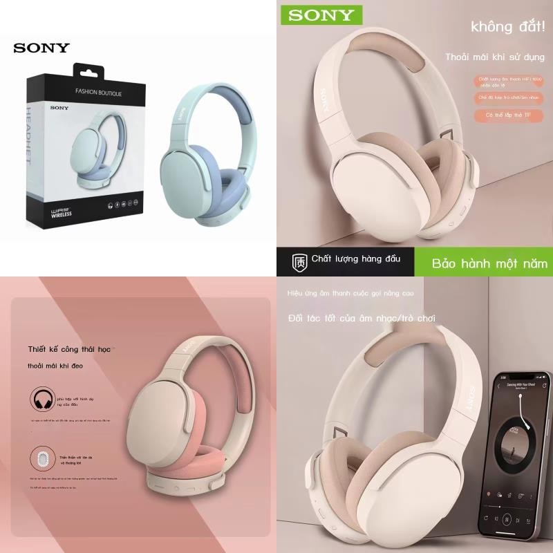 [GIÁ SỈ]  [MUSIC ENTHUSIAST] Sony Headphone cho người đam mê âm nhạc | Âm thanh sắc nét | Freeship