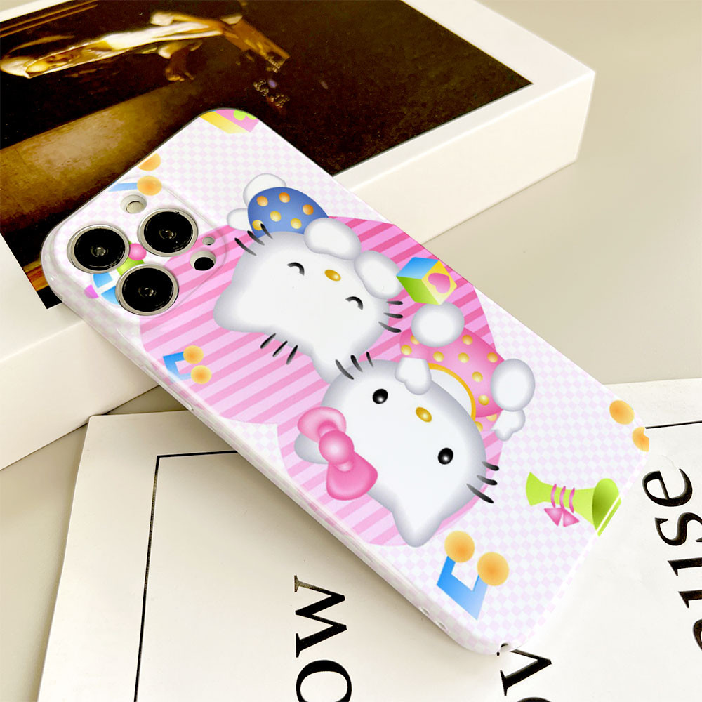 Ốp điện thoại mềm mại in hình Hello Kitty Angel Devil cho SAMSUNG A78 A58 A54 A31 A17 A16 A15 A7 A5 