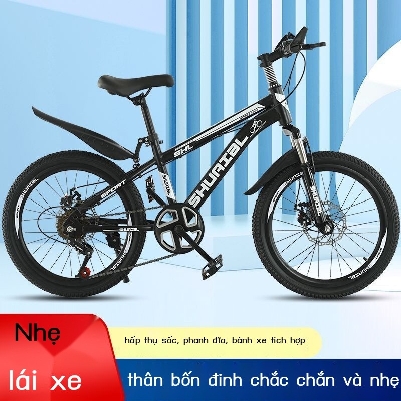 [HOT 2025] Xe đạp Xe đạp leo núi trẻ em Xe đạp nam nữ nhẹ mới 6-8-10-16 tuổi Xe đua trẻ em cỡ lớn v