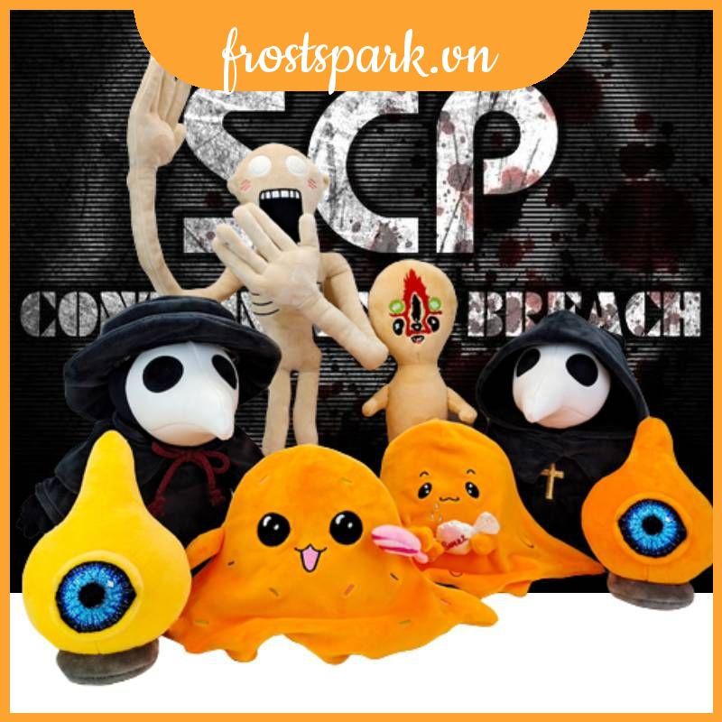 Kids Halloween honor game Plague Doctor Series Siren Head Plush Scp Foundation Plush Doll Scp-999 Sc