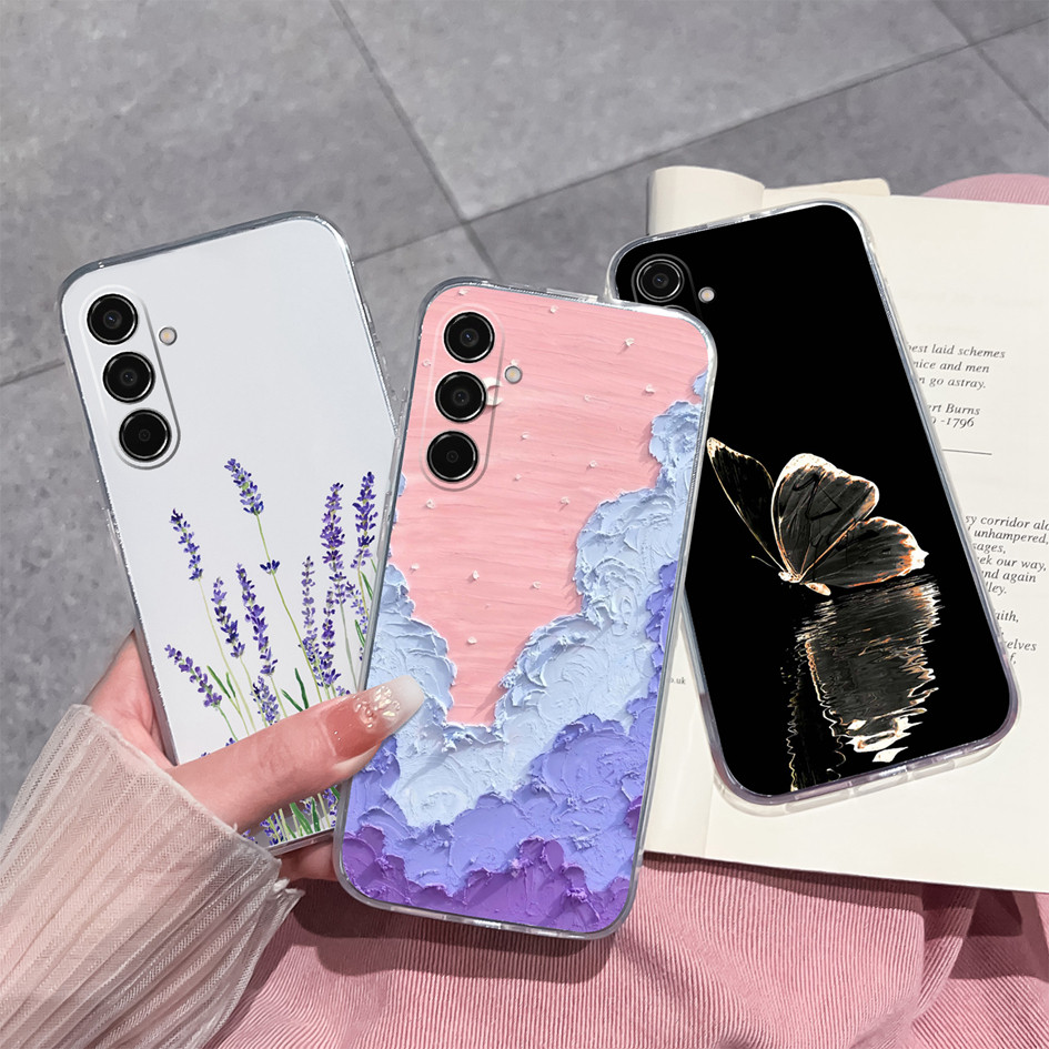 Ốp điện thoại Cho Samsung Galaxy M35 M34 M54 F54 5G Ốp điện thoại Thời Trang Gấu Trúc Trong Suốt Chấ
