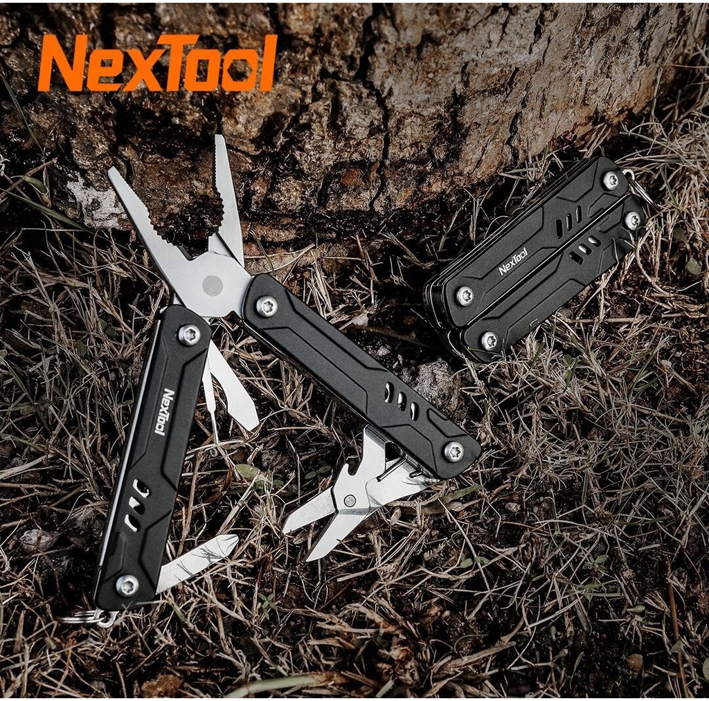 Nextool 10 Trong 1 Mini Mariner Clipper Lite Multi Tool Folding Scissor Screwdriver Portable EDC Thi
