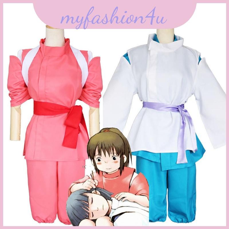 Away Spirited Nhiều Màu Sắc Nigihayami Kohakunushi Chihiro Ogino Trang Phục Với Thiết Kế Yếu Tố Thời