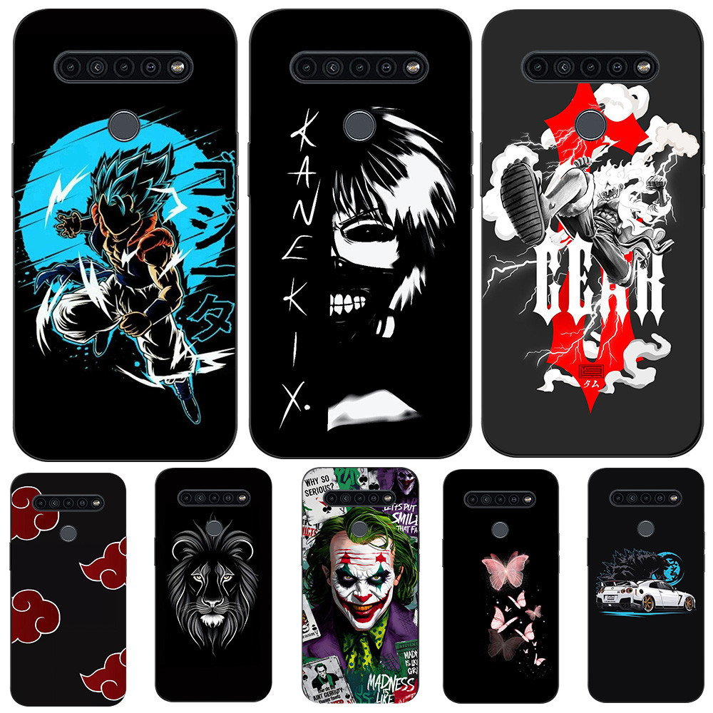 Ốp Lưng Cho LG K41S K51S 2019 Ốp lưng Silicon Mềm Đen Tpu Cổ Điển Anime