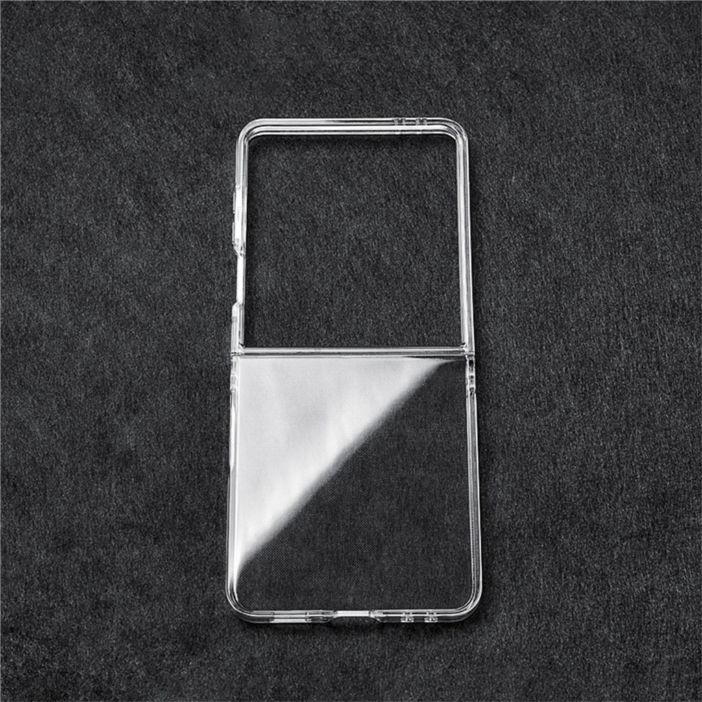 Ốp Điện Thoại Cứng Trong Suốt Ins Cao Cấp Đơn Giản Hàn Quốc Cho Samsung Galaxy Z Flip 7 Z Flip 7 Ốp 
