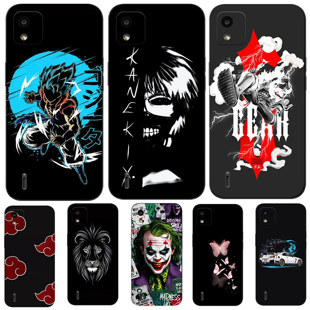 Ốp Lưng NOKIA C110 Ốp lưng Silicon Mềm Đen Tpu Cổ Điển Anime