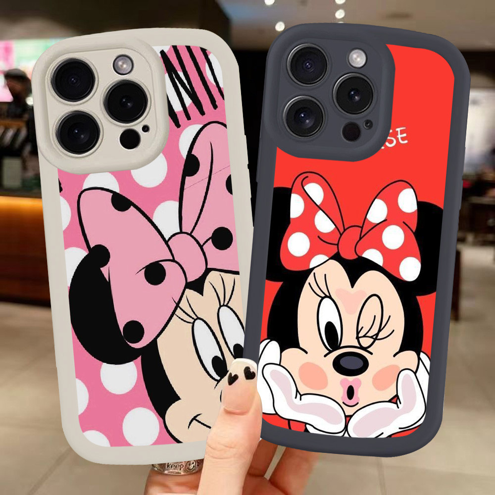 Z-40 Mickey Minnie Mouse Mềm mại Ốp lưng cho iPhone 16 XS 15 Pro Max Plus