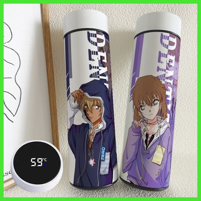 Cốc Nước Giữ Nhiệt Cốc Thám Tử Conan Shinichi Kudo Conan Shinichi Kudo Conan Phantom Thief Kidd Cốc 