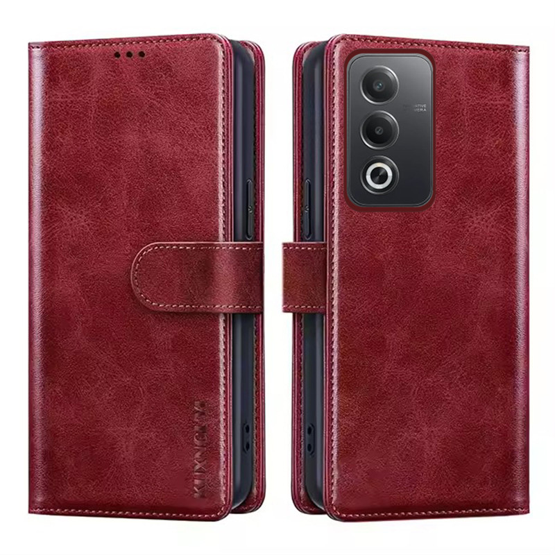 Ốp điện thoại ví cho OPPO A3 Pro 5G A80 5G có giá đỡ thẻ Đế da lật từ tính Bảo vệ vỏ chống sốc OPPO 