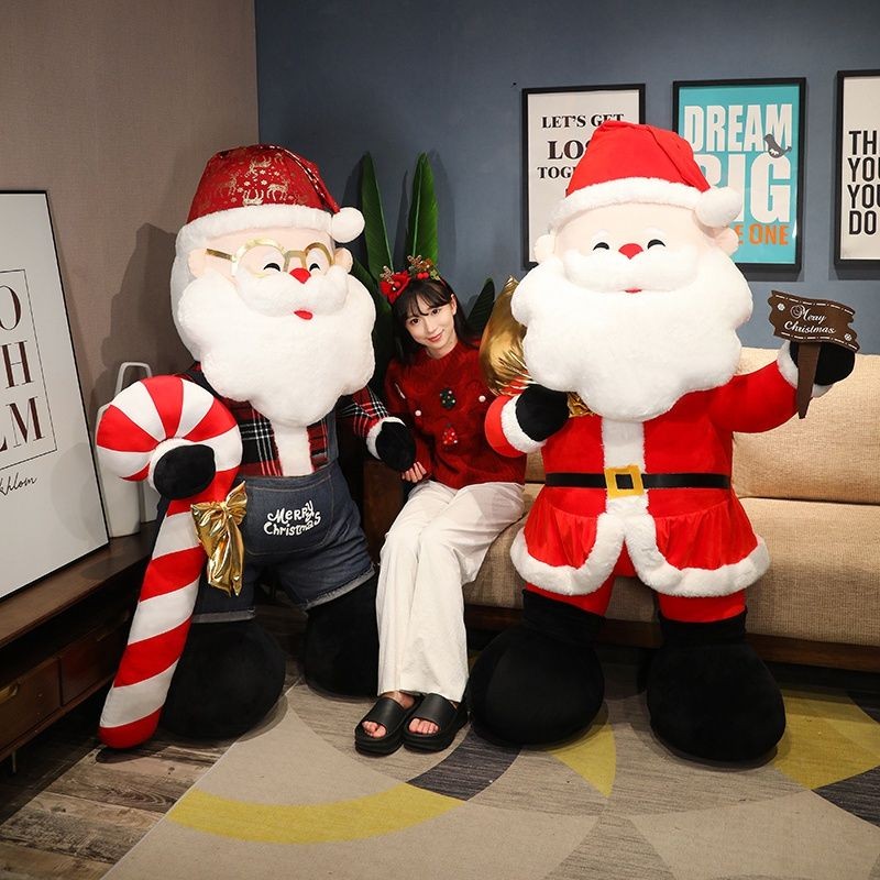  Trong kho Búp bê đồ chơi sang trọng ông già Noel Rag Doll Quà tặng Giáng sinh 