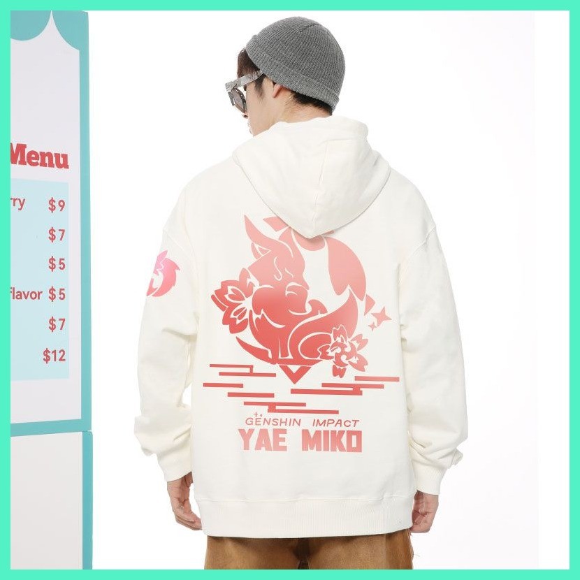 Áo khoác mới Quần áo mùa đông Quà tặng Genshin Impact Kaedehara Kazuha Raiden Shogun HuTao zhongli G