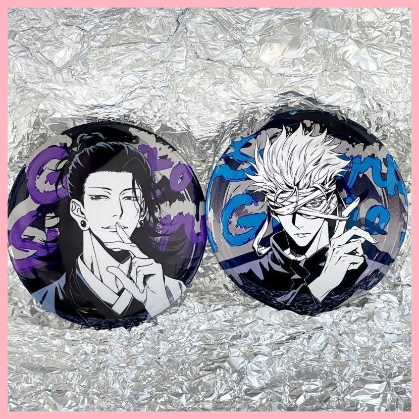 [Guyn] Huy hiệu Gojo Satoru Geto Suguru Spell Fighting Gojo Satoru Gojo Satoru Geto Suguru Fantasy T