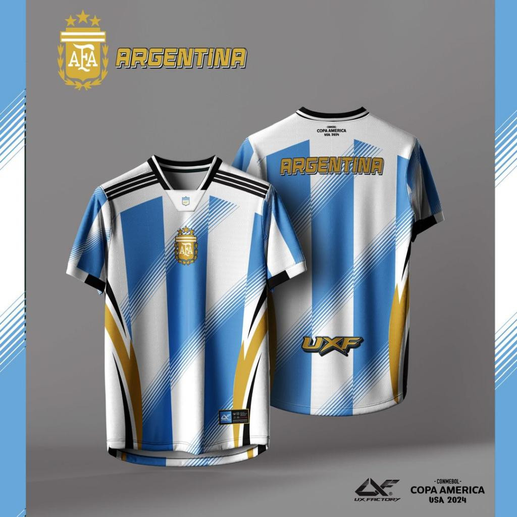 2025 MỚI UXFACTORY ARGENTINA JERSEY SUBLIMATION