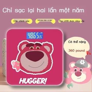  [HÀNG MỚI VỀ] Cân điện tử cân điện tử tại nhà cân hoạt hình cân ký túc xá sinh viên cô gái dễ thươ