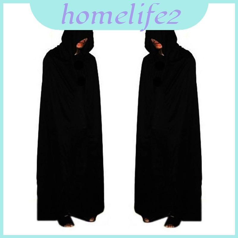 Áo Choàng Halloween Cosplay Grim Reaper Ma Cà Rồng Phù Thủy Phù Thủy Áo Dự Tiệc Người Lớn Trẻ Em Áo Cho Mũi Trang Phục