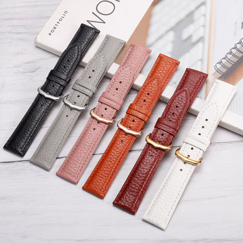 Dây da mềm Nam Nữ Thích hợp cho Cartier dw Uranus Casio Langqin Tank Dây chuyền đồng hồ da thật đa n
