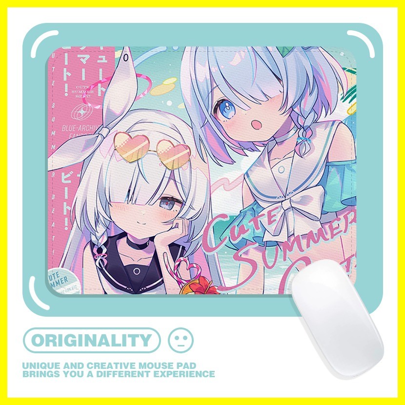 [ZOCI] Miếng Lót Chuột Xanh Lưu Trữ ARONA Xanh Lưu Trữ Năng Động Anime ARONA Và Prana Miếng Lót Chuộ