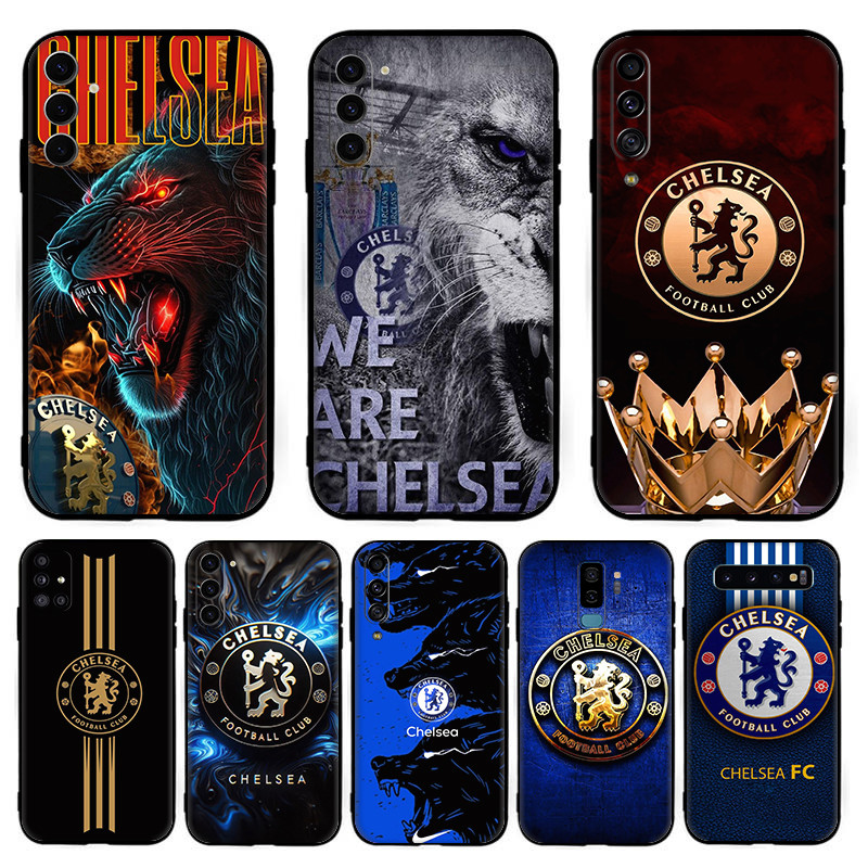 Dành Cho Samsung A31 A32 4G A41 A42 A51 5G TPU Sang Trọng Màu Đen Silicon Mềm Câu Lạc Bộ Bóng Đá Che