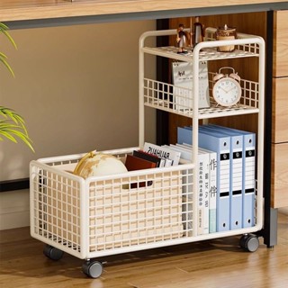 Giá để đồ dưới bàn, Bàn làm việc bên cạnh kệ sách, Tủ lưu trữ hồ sơ, Xe đẩy túi đi học để bàn, Tủ sách đáy bàn Rem