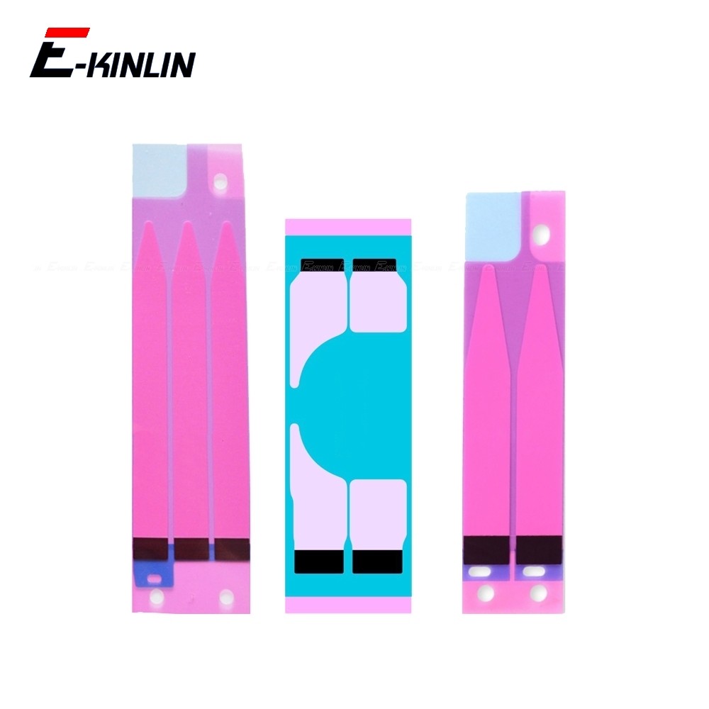 100 Miếng Dán Pin Cho 5 5S 5C 6 6S 7 8 Plus SE 2020 2022 Miếng Dán Pin Dính Kéo Dải Tab Phụ Kiện Tha