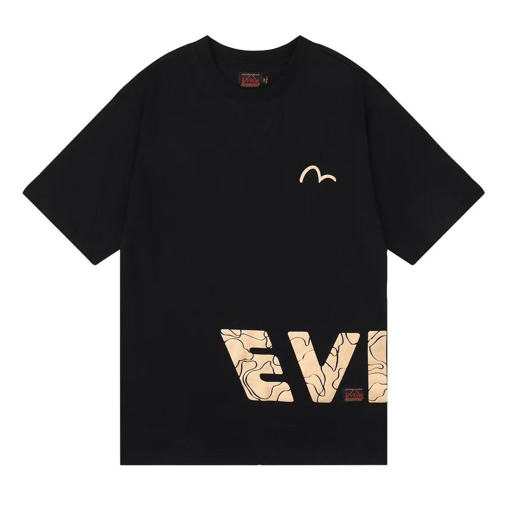 In bông Evisu2025 - Áo thun ngắn tay