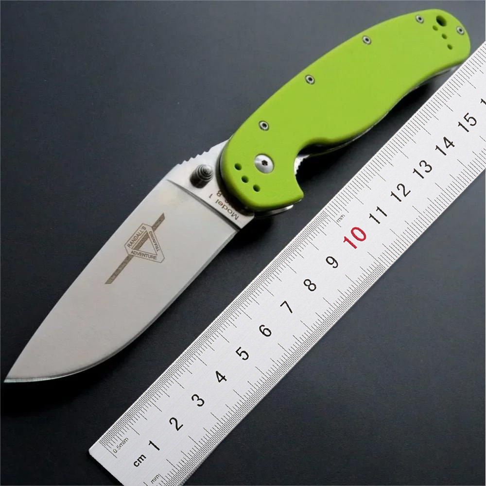 Eafenglow R1 Folding Aus-8 Blade Thép Pocket Knife G10 Xử Lý Công Cụ Ngoài Trời EDC Cắm Trại Surviva