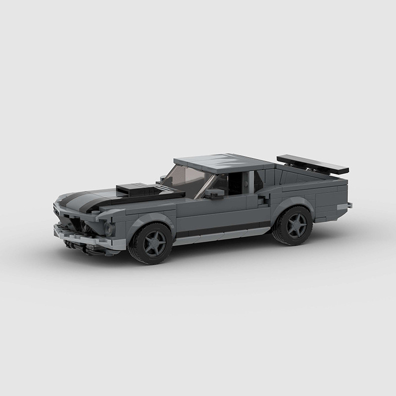 Moc Ford Mustang Boss Siêu Xe Thể Thao Khối Xây Dựng Đồ Chơi Cho Trẻ Em Bé Trai & Bé Gái Tương Thích