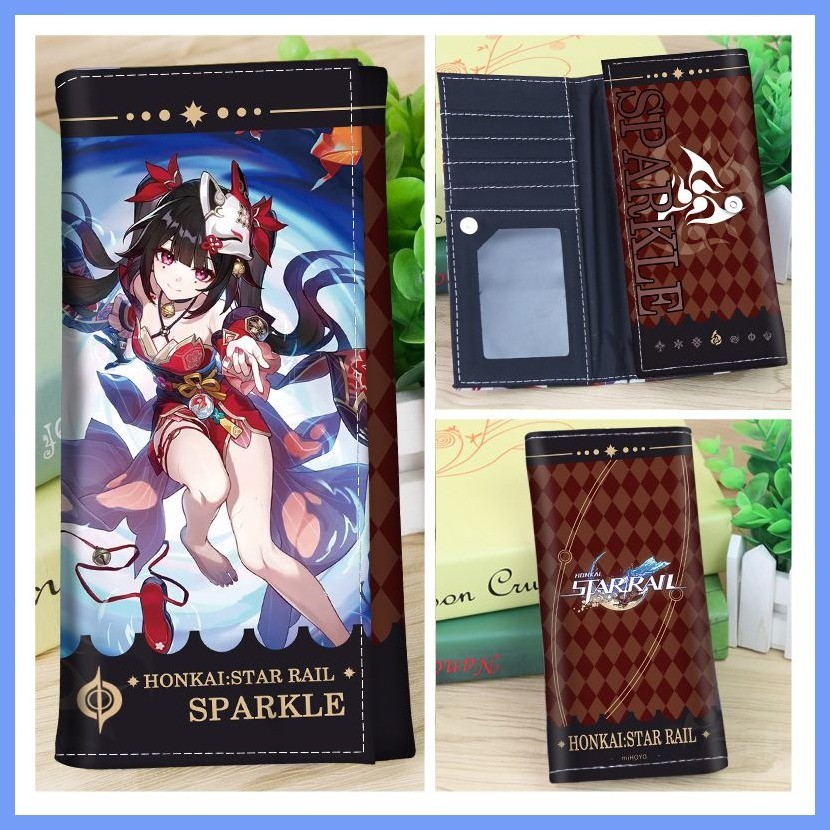 Ví Đựng Tiền Xu Genshin Impact Kaedehara Kazuha Raiden Shogun HuTao zhongli Kaedehara Kazuha Đường S