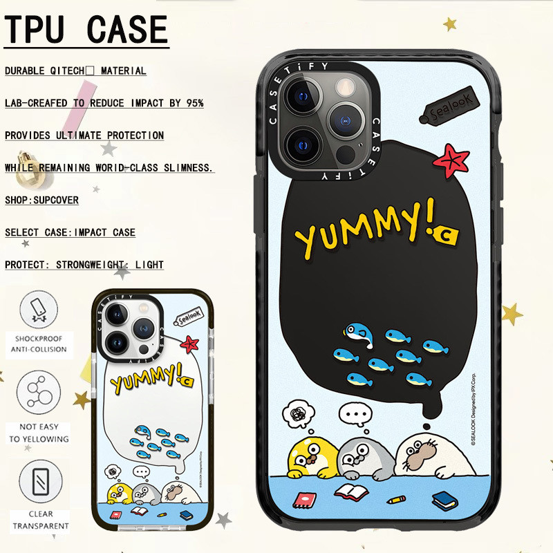 Dành cho Iphone 16 14 15 Pro Max SEALOOK Yummy Ốp lưng Iphone 12 13 Pro Max 7 / 8plus / x / xr / xs 