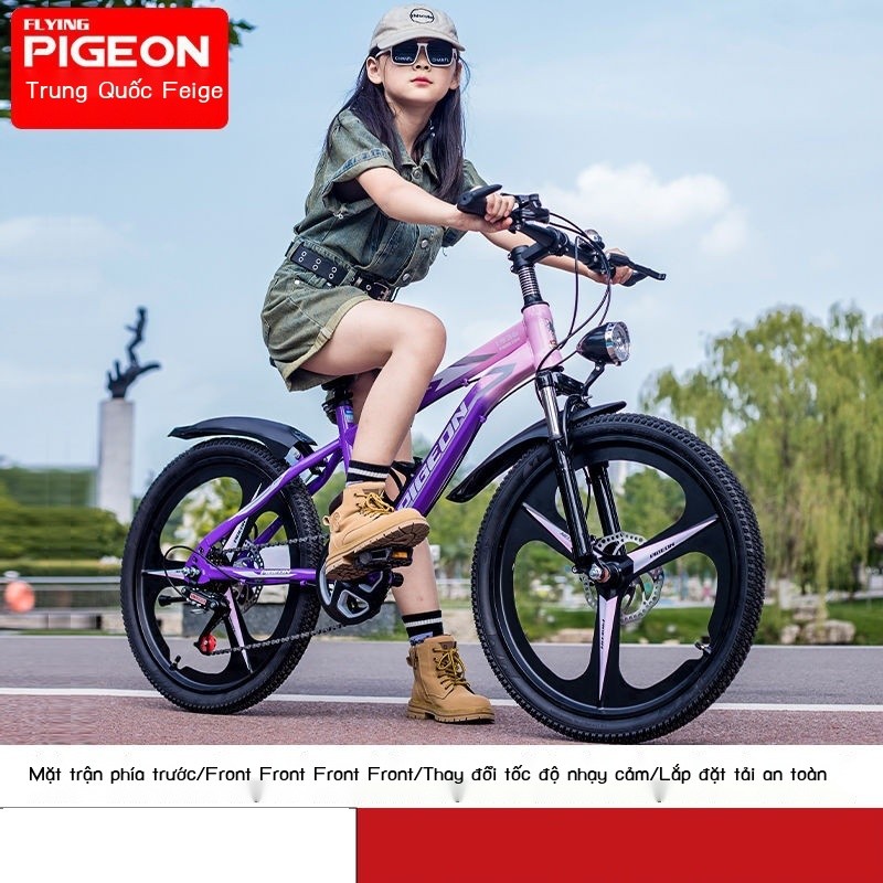 [SIÊU HOT 2025] Xe đạp leo núi Flying Pigeon cho trẻ em6Đến12Xe đạp có bàn đạp tốc độ biến thiên ch