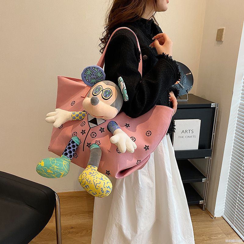 Túi đựng khả năng lớn túi Mickey Túi Túi xách Mickey Túi đeo vai Mickey