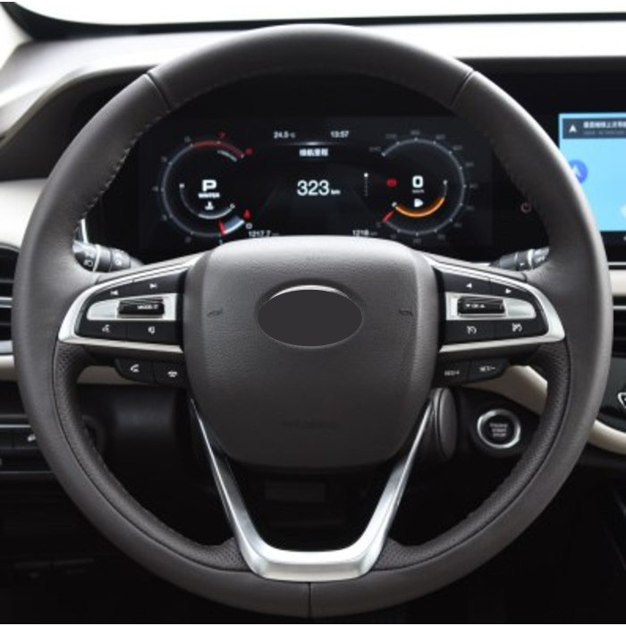 Bọc Vô Lăng Da Nhân Tạo Khâu Tay Cho GAC GM6 2024