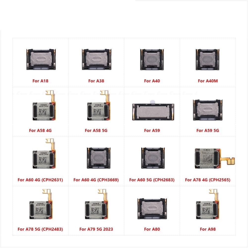 Loa Tai Nghe Top Cho OPPO A18 A38 A40 A40M A58 A59 A60 A78 A79 A80 A98 4G 5G Tai Nghe Linh Kiện Sửa 