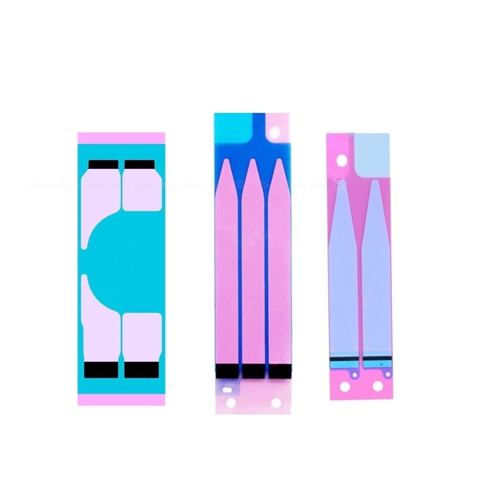 100 Chiếc Pin Keo Dán Băng Dải Miếng Dán Cho 5 5S 5C 6 6S 7 8 Plus SE 2016 2020 2022