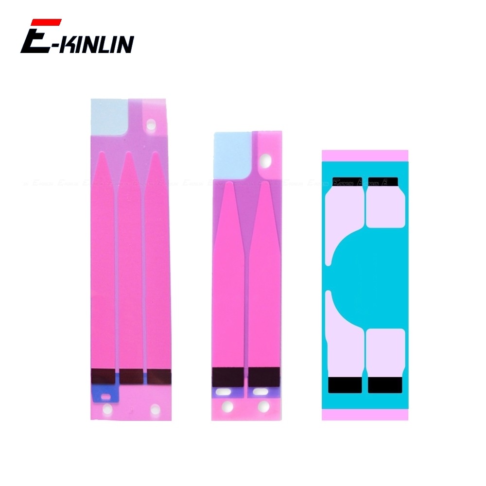 100 Cái / lốc Cho 5 5S 5C 6 6S 7 8 Plus SE 2016 2020 2022 Pin Keo Băng Kéo Dải Miếng Dán Thay Thế Cá