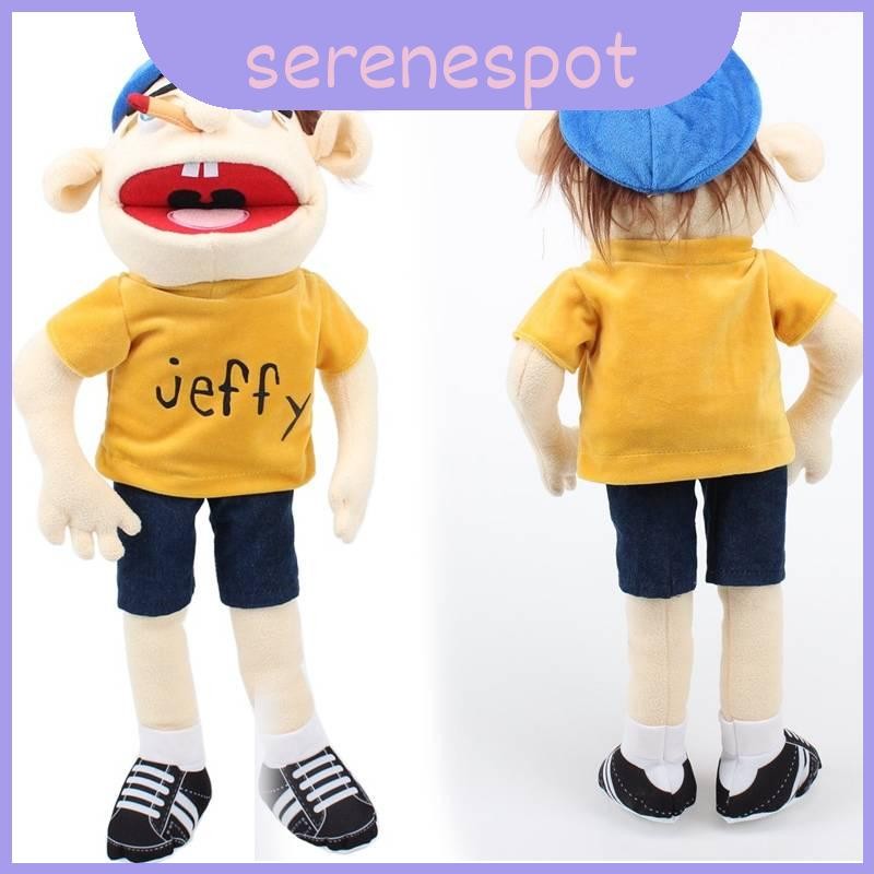 Nhân vật vui nhộn Jeffy Hand Puppet Đồ chơi sang trọng Quà tặng sáng tạo cho người lớn và trẻ em