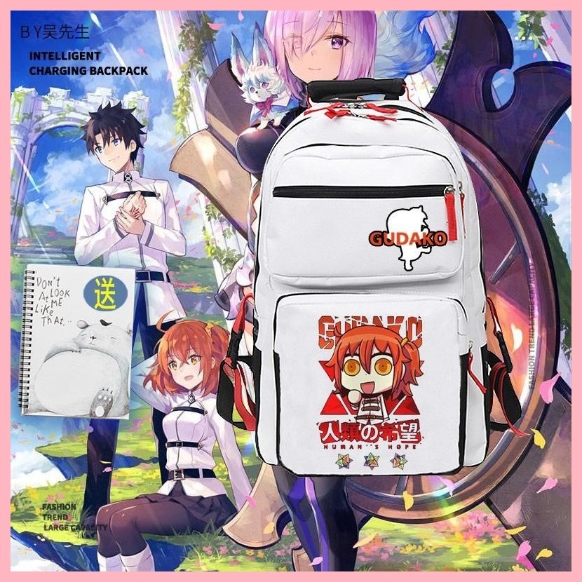 [Guyn] Schoolbag Fate Grand Order Fate FGO Cuckoo Nam Nữ Thanh Niên Ba Lô Học Sinh Dung Tích Lớn