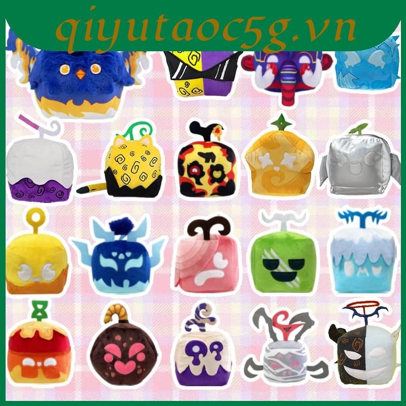 ✨Blox Fruits✨Gấu Bông Blox Fruits Game Hộp Đồ Chơi Nhồi Bông Mềm Mại Hình Trái Cây roblox Dễ Thương 