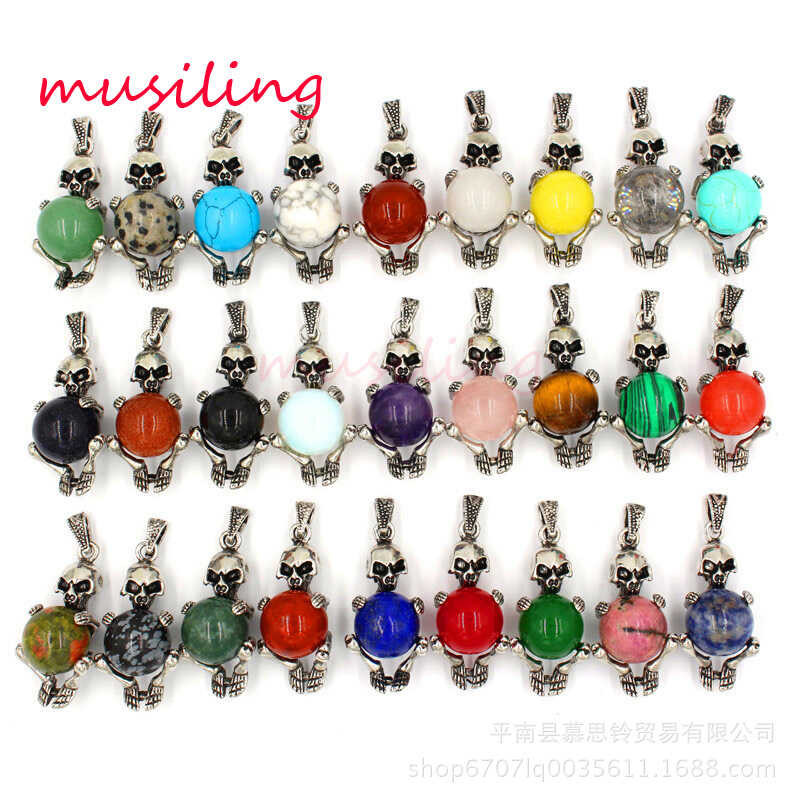 16Mm Skull 827 Man Dragon Ball Pendant Mặt Dây Chuyền Phụ Kiện Thời Trang Châu Âu Và Mỹ Nguồn Ngoại Thương
