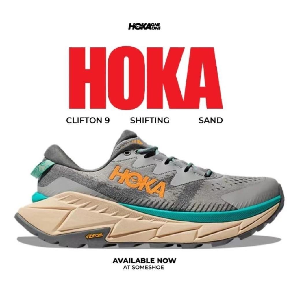 【100% Genuine】 HOKA SKYLINE FLOAT X Mesh Breathable Running Shoes For Men 1141610-SYK