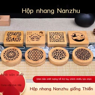 [GIÁ SỈ]  Tre Hộp Hương Hộp Rỗng Thiền Văn Phòng Trà Đạo Trầm Hương Gỗ Đàn Hương Lò Xông Tinh Dầu T