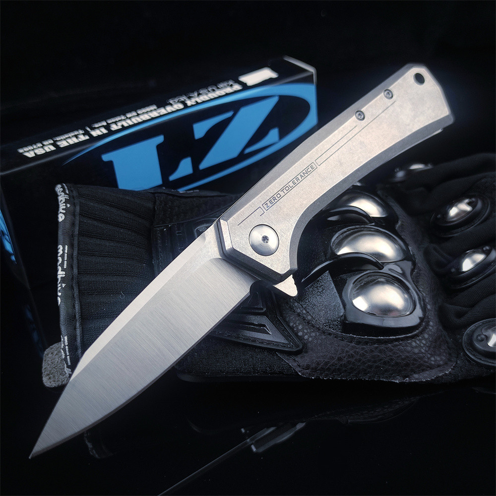 0808 Rexford Flipper Folding Pocket Knife D2 Blade 420 Tay Cầm Thép Chiến Thuật Ngoài Trời EDC Knife