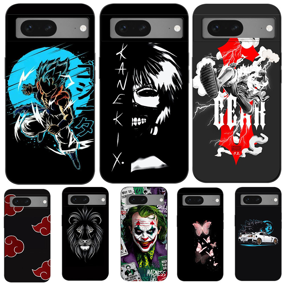 Dành Cho Google Pixel 7 Dành Cho Google Pixel 7 Pro Soft Case Màu Đen tpu Case Classic Anime