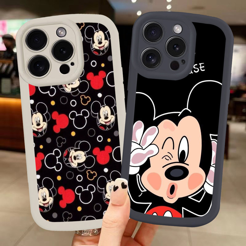 Z-23 Mickey Minnie Mouse Mềm mại Ốp lưng cho iPhone 16 XS 15 Pro Max Plus